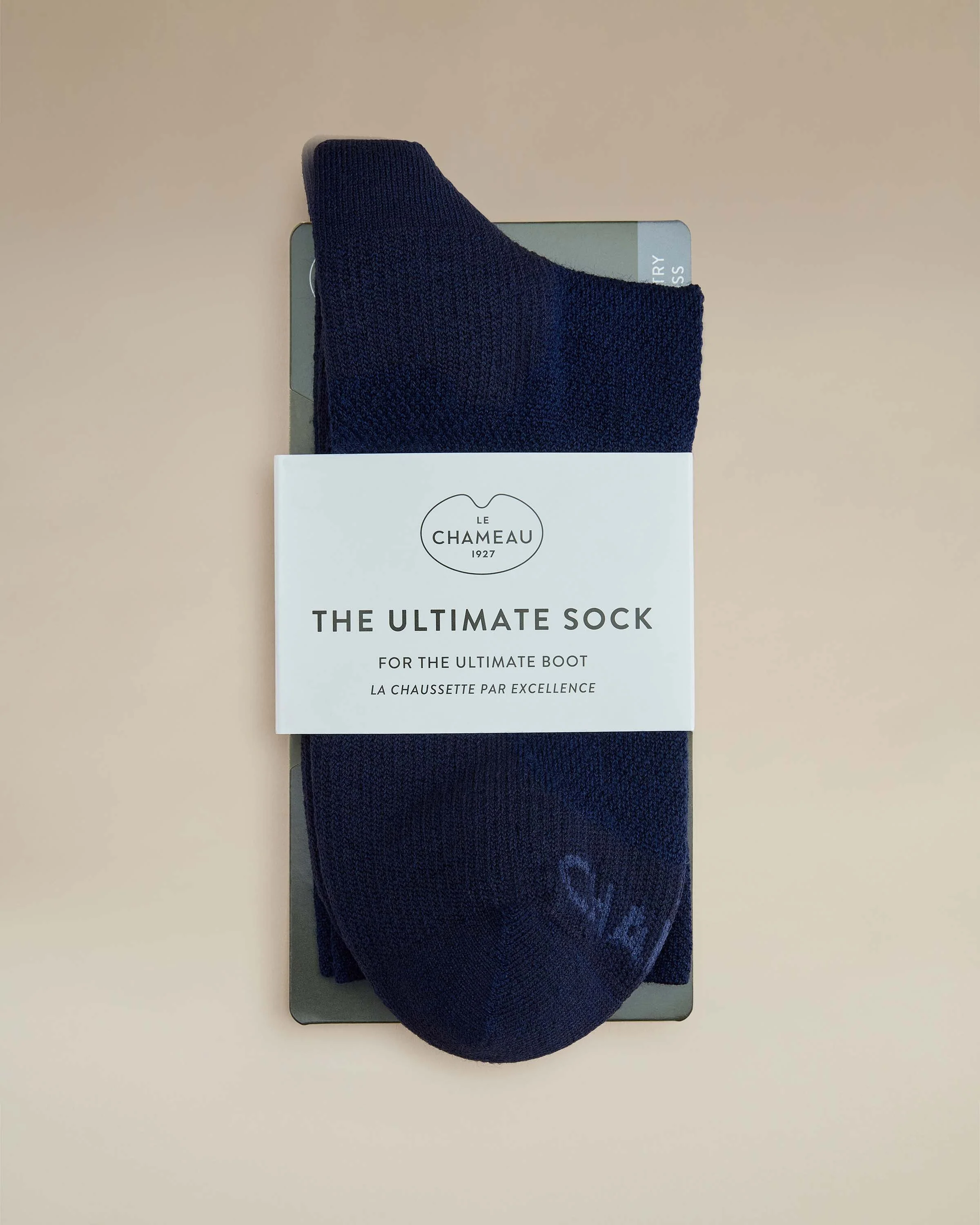 Country Cross Socks - Navy - Image 2