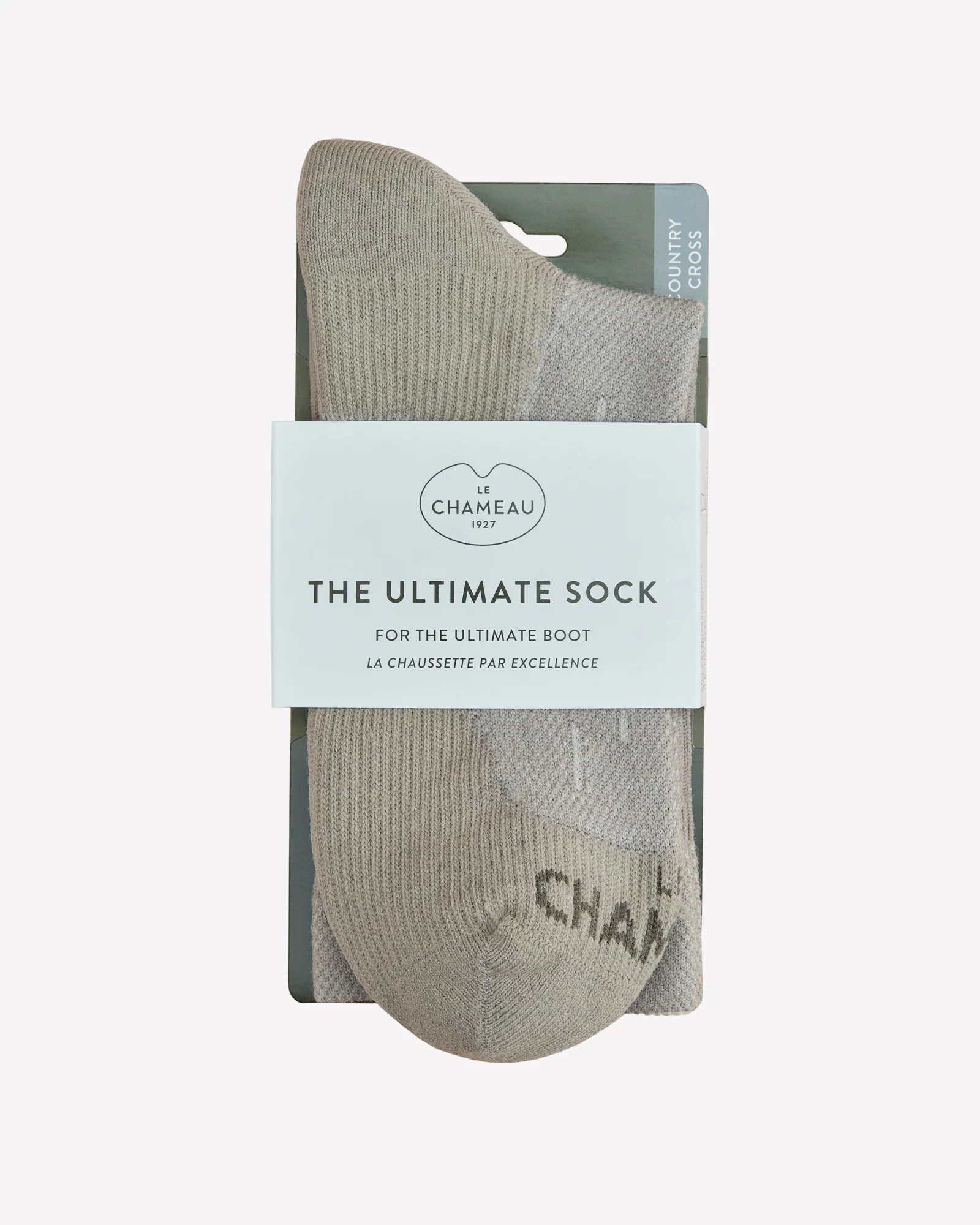 Country Cross Socks - Oatmeal