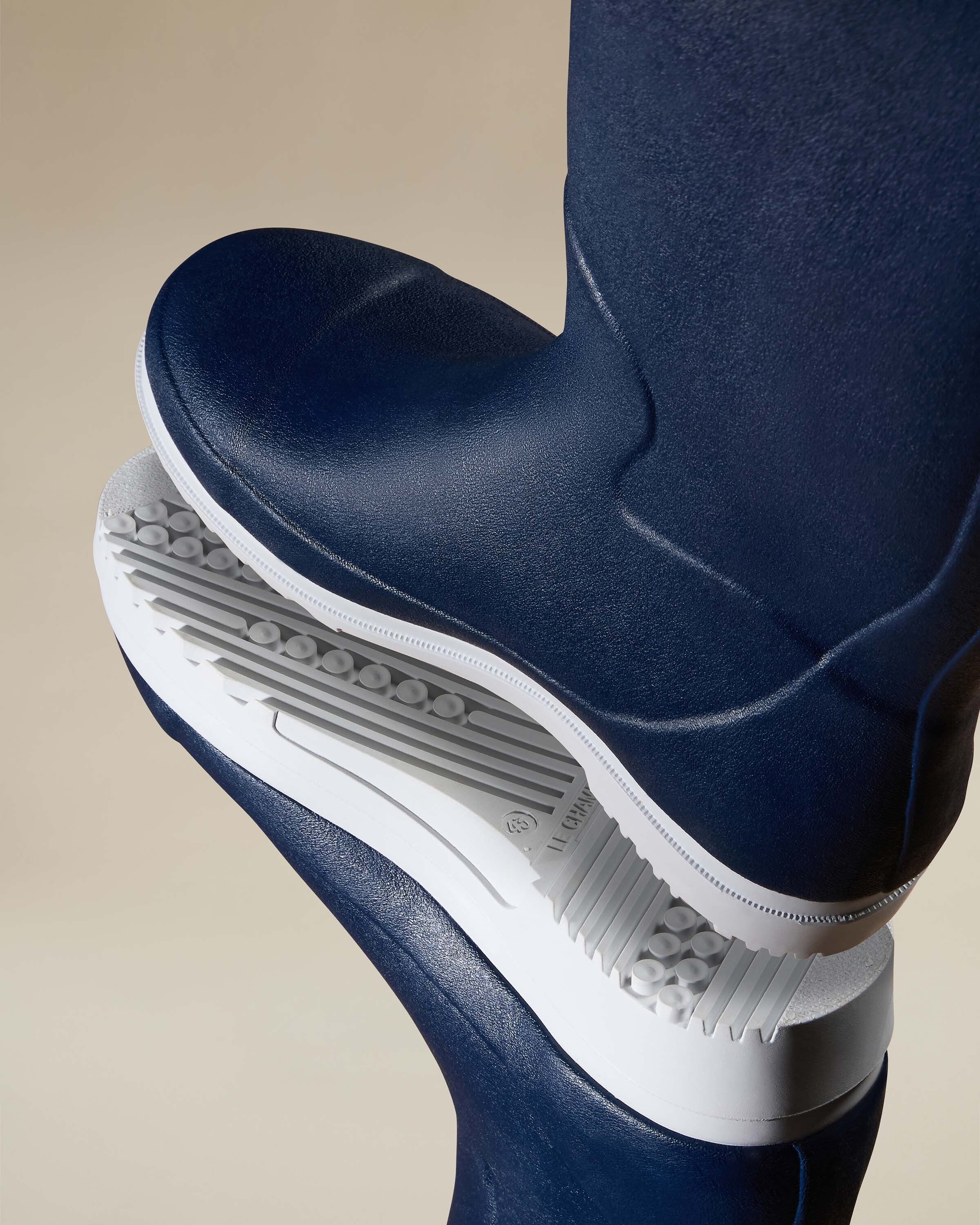 Men's Marinord Evo Neoprene Lined Wellington Boot - Marine Blue - Image 3