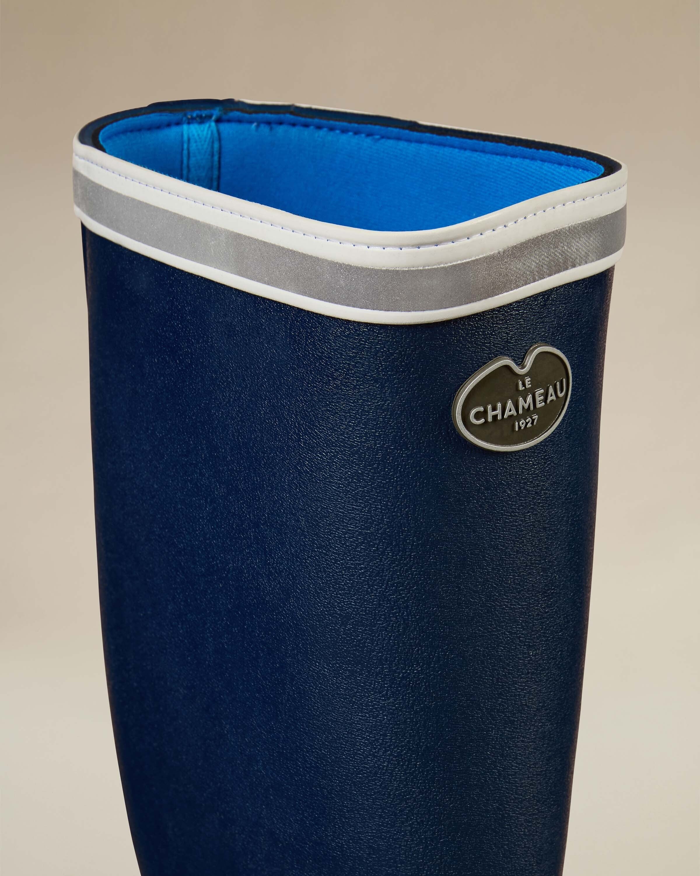 Men's Marinord Evo Neoprene Lined Wellington Boot - Marine Blue - Image 4