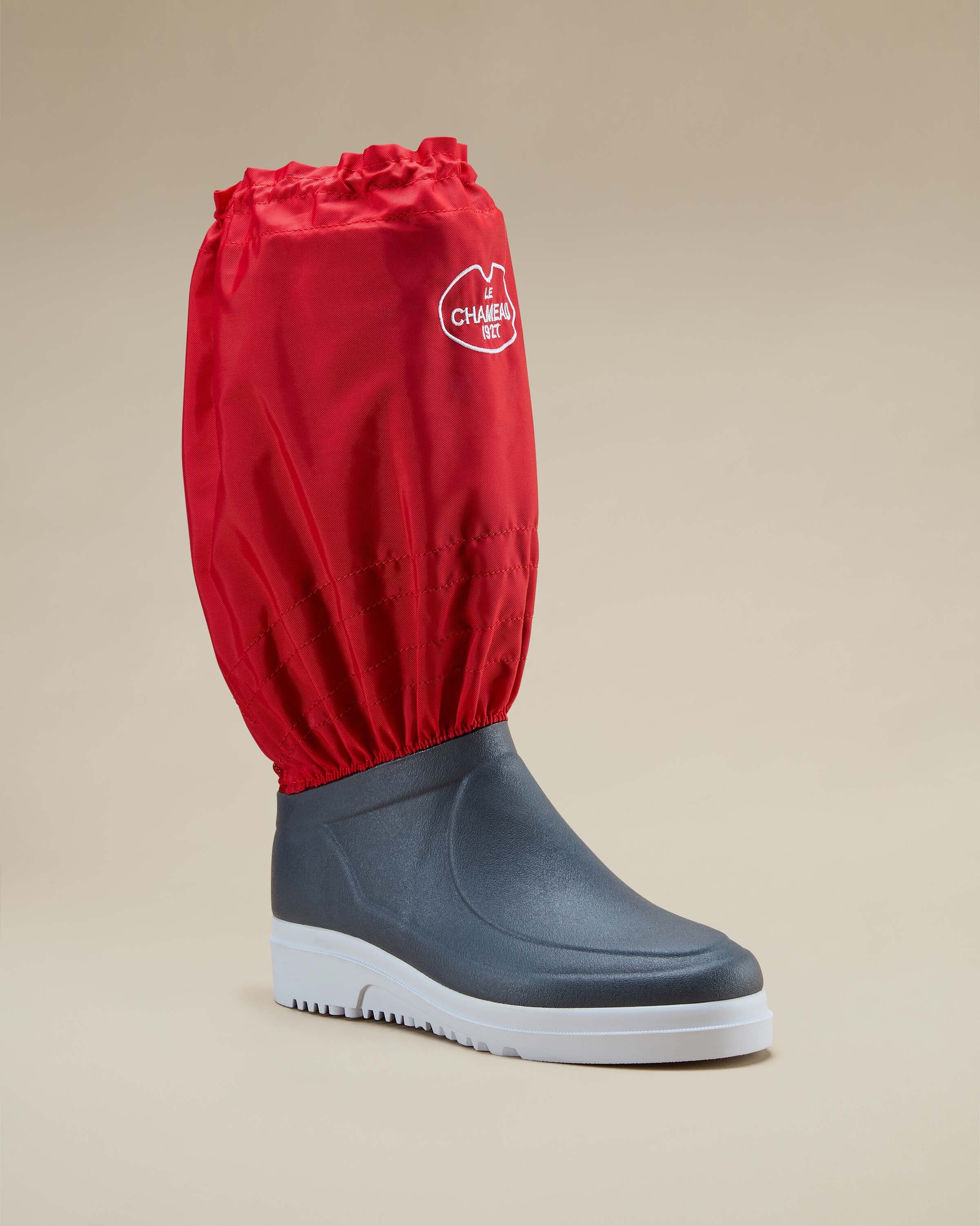Men's Neptune Neoprene Lined Wellington Boot - Gris Foncé - Image 10