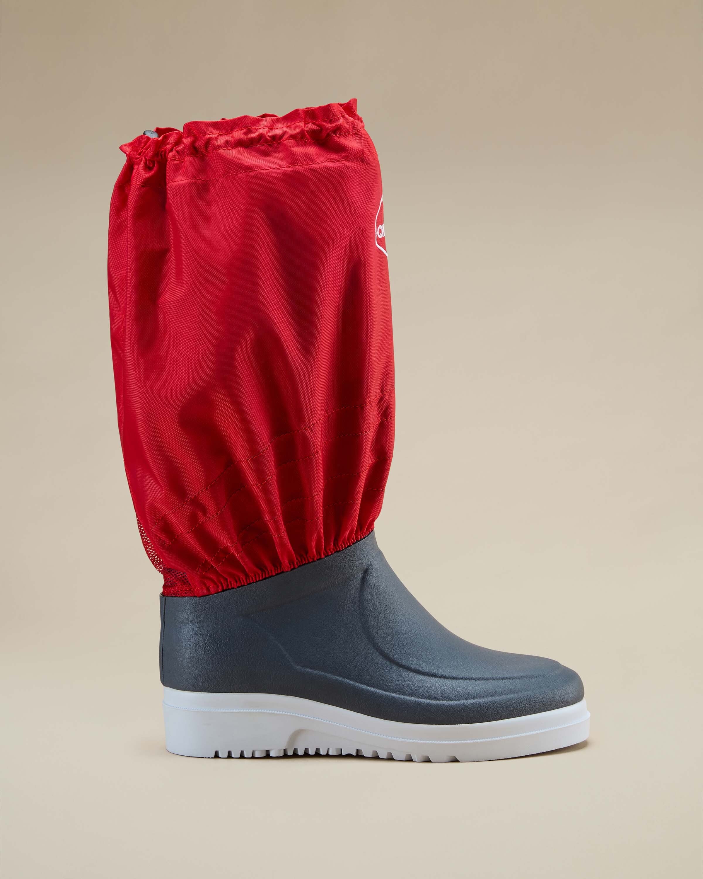 Men's Neptune Neoprene Lined Wellington Boot - Gris Foncé - Image 9