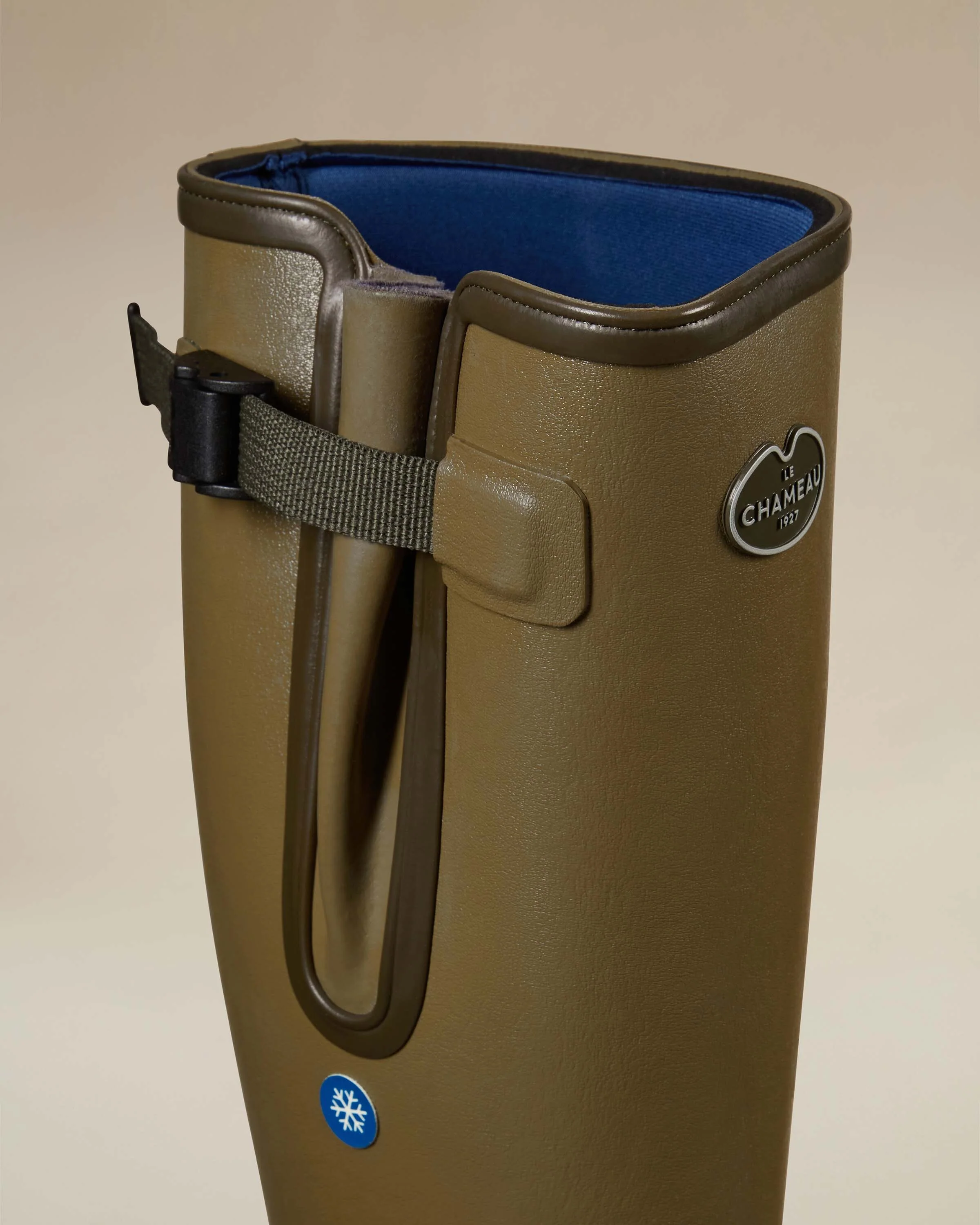 Men's Vierzonord Plus Neoprene Wellington Boot - Iconic Green - Image 4