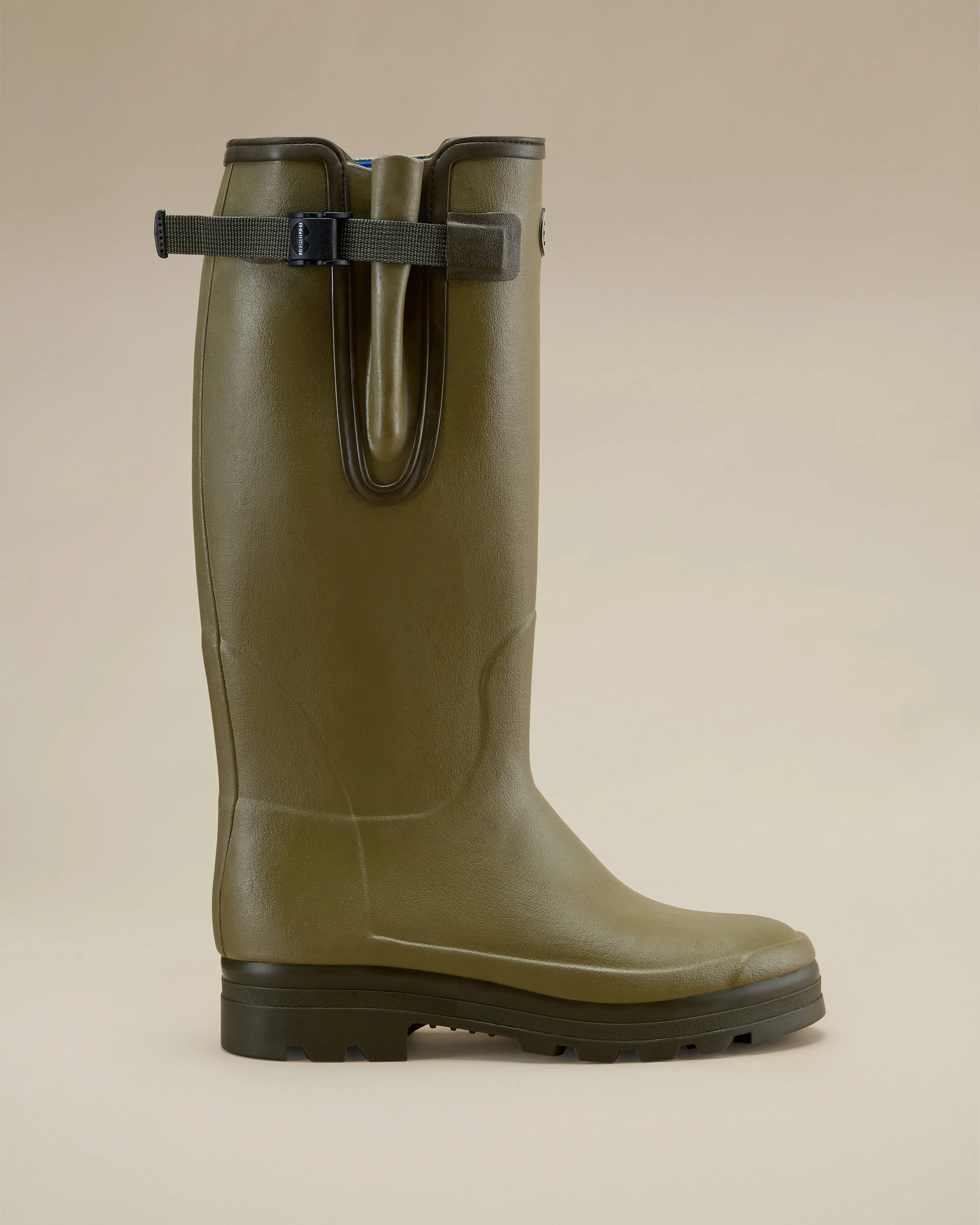 Men's Vierzonord XL Neoprene Lined Wellington Boot - Iconic Green - Image 7