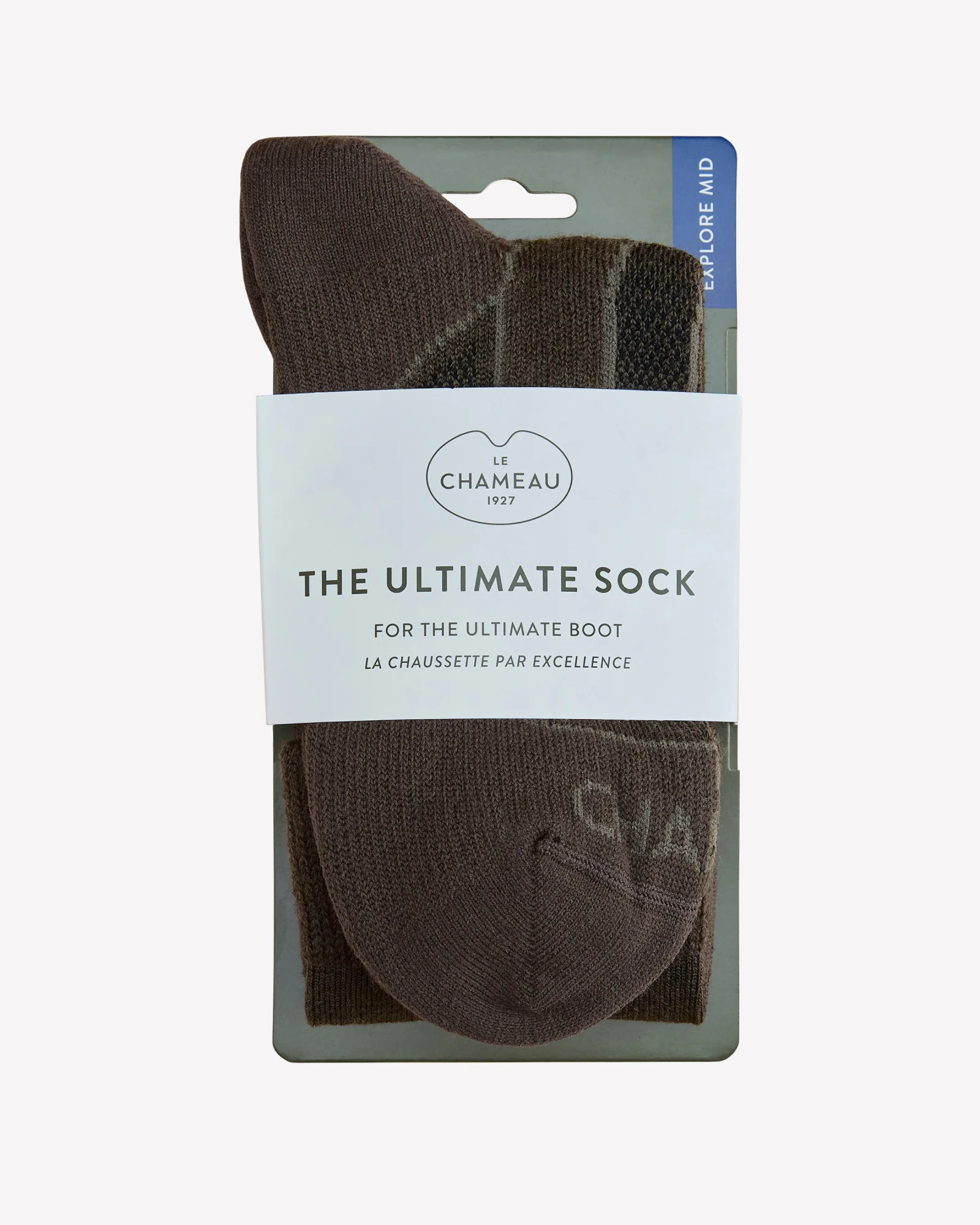 Explore Socks Mid - Chameau Green