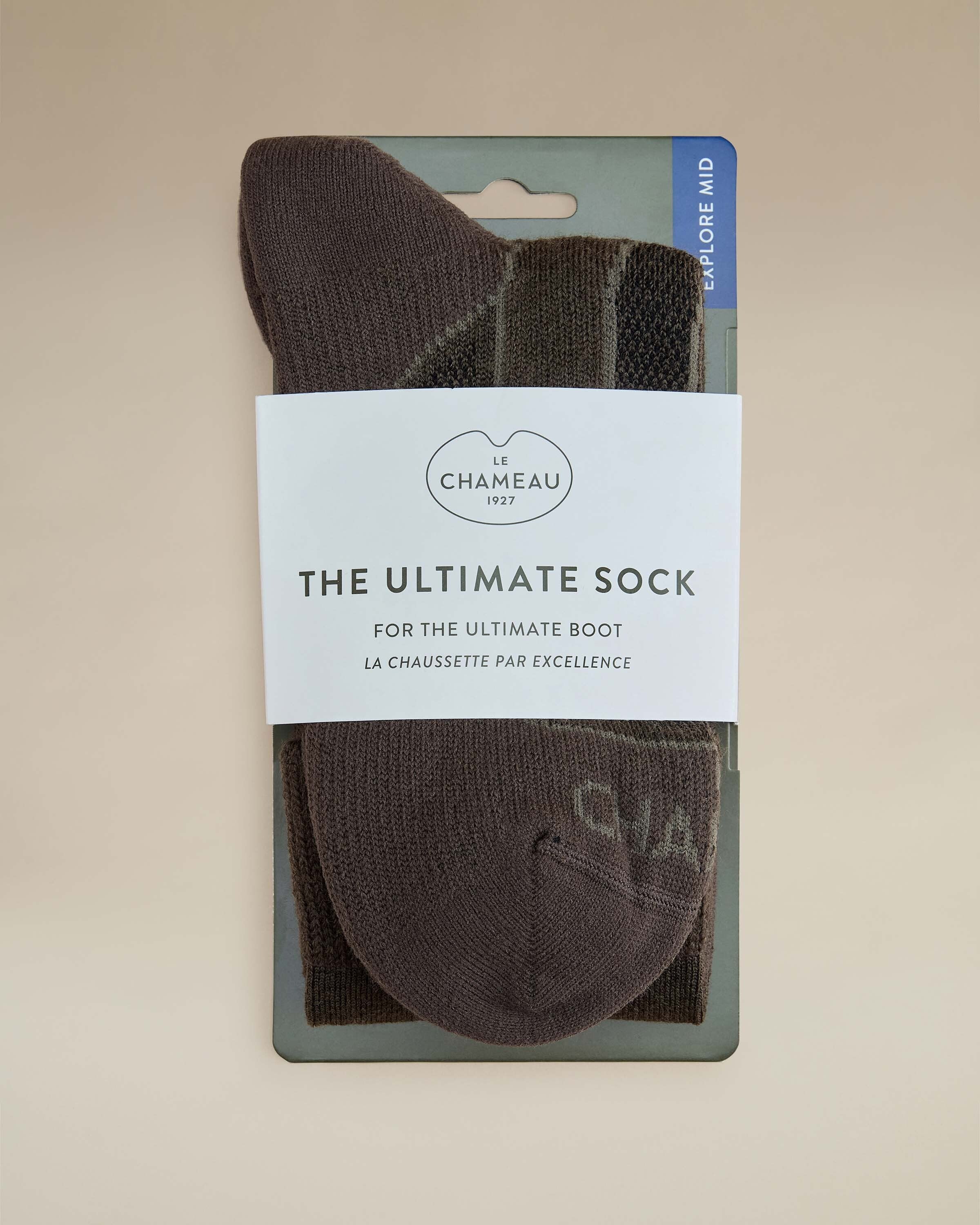 Explore Socks Mid - Chameau Green - Image 2