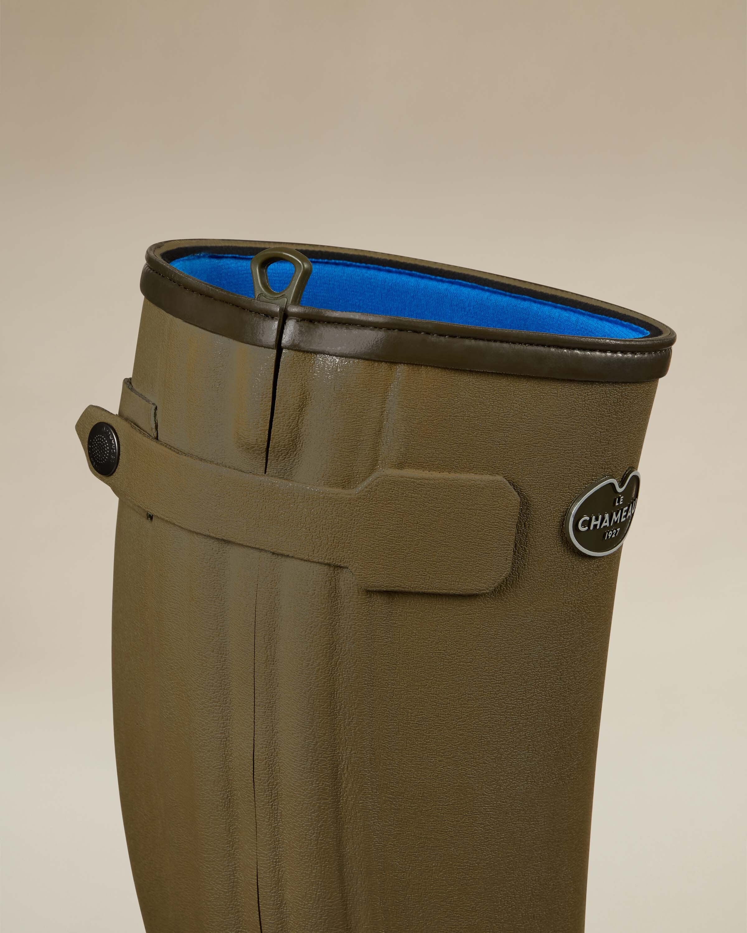 Women's Chasseur Neoprene Lined Wellington Boot - Iconic Green - Image 4