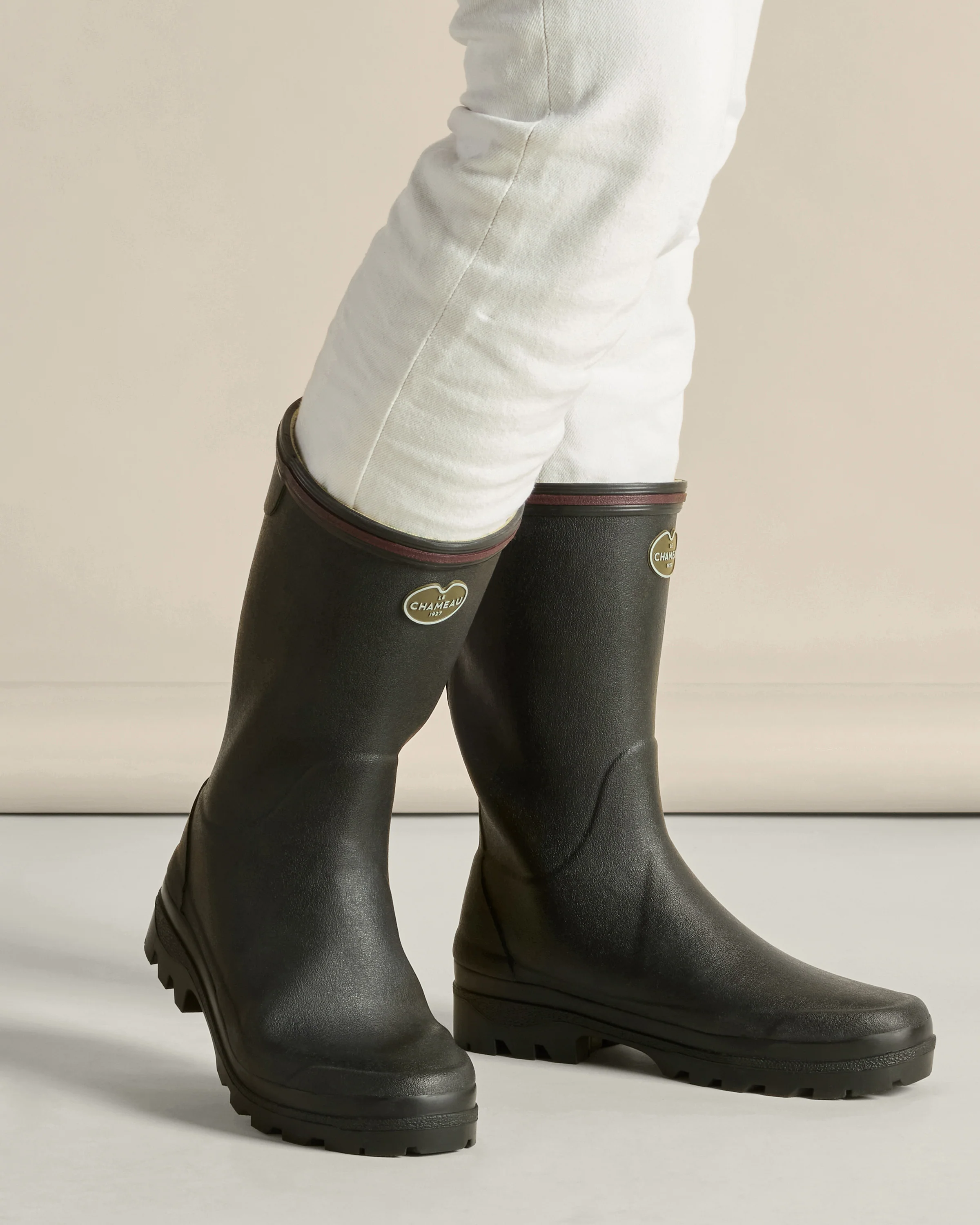 Women's Giverny Jersey Lined Bottillon - Black - Image 6