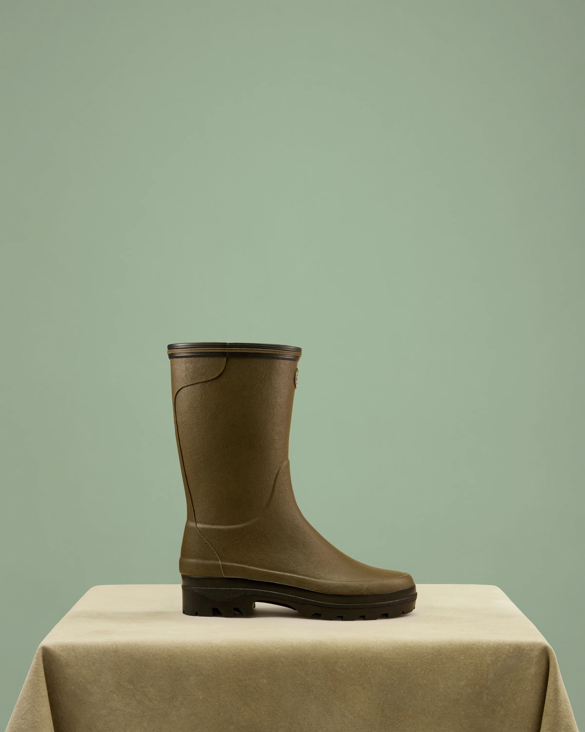 Women's Giverny Jersey Lined Bottillon - Chameau Green - Image 7