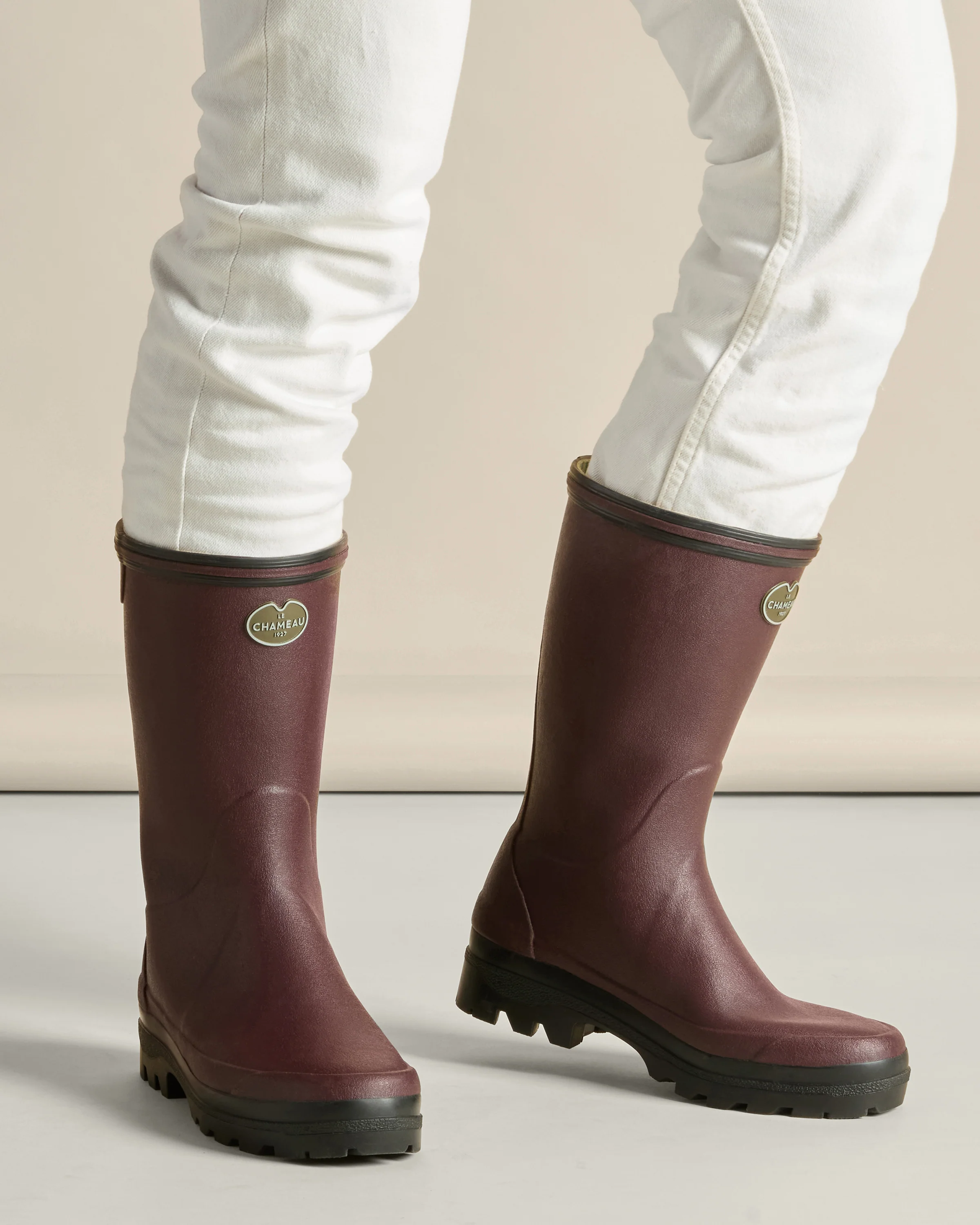 Women's Giverny Jersey Lined Bottillon - Cherry Red - Image 6