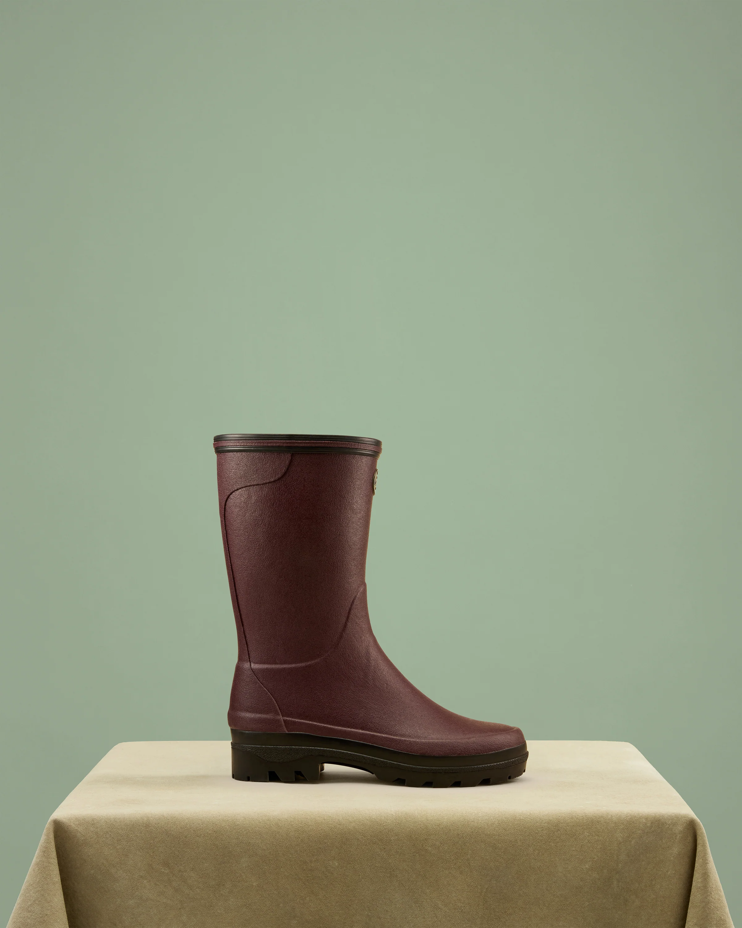 Women's Giverny Jersey Lined Bottillon - Cherry Red - Image 7