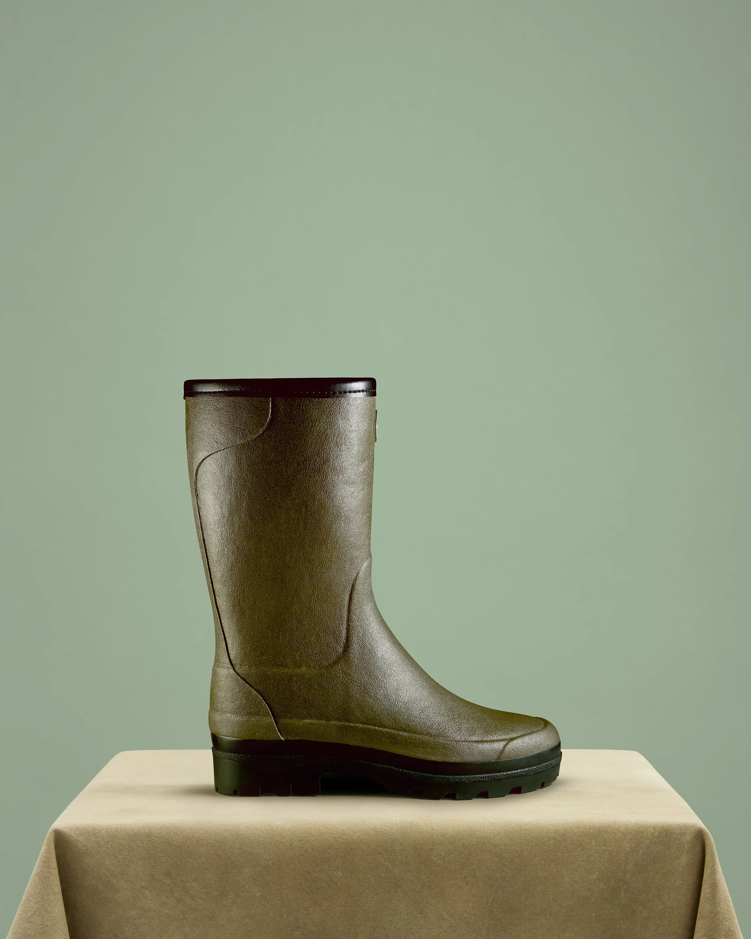 Women's Giverny Wool Lined Bottillon - Chameau Green - Image 7