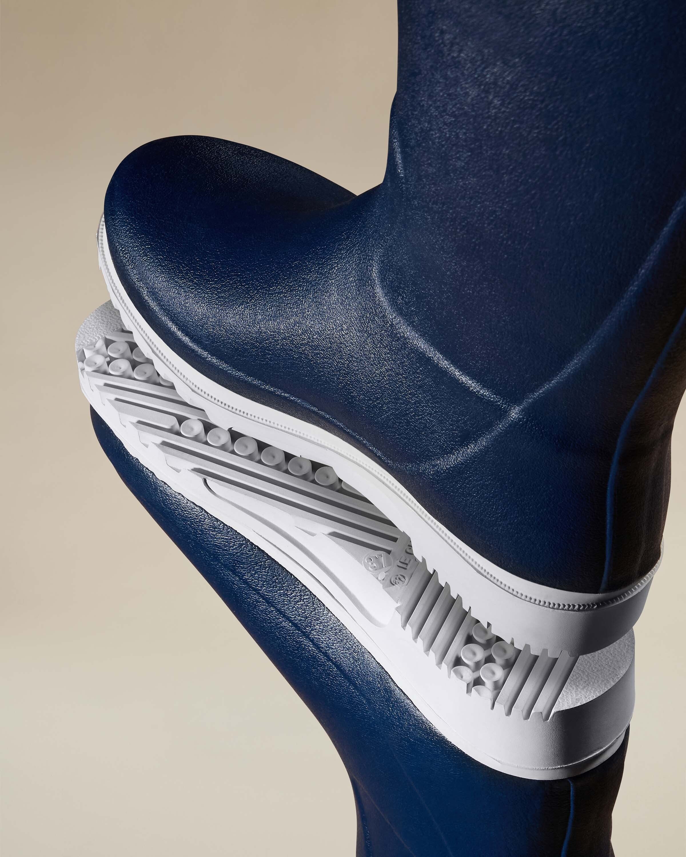 Women's Marinord Evo Neoprene Lined Wellington Boot - Marine Blue - Image 3