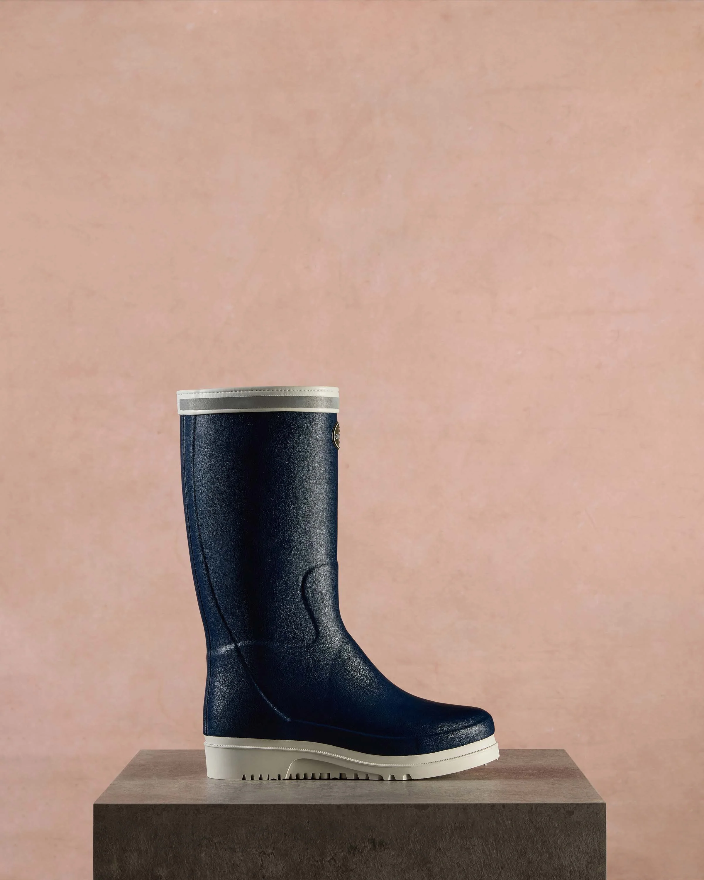 Women's Marinord Evo Neoprene Lined Wellington Boot - Marine Blue - Image 7