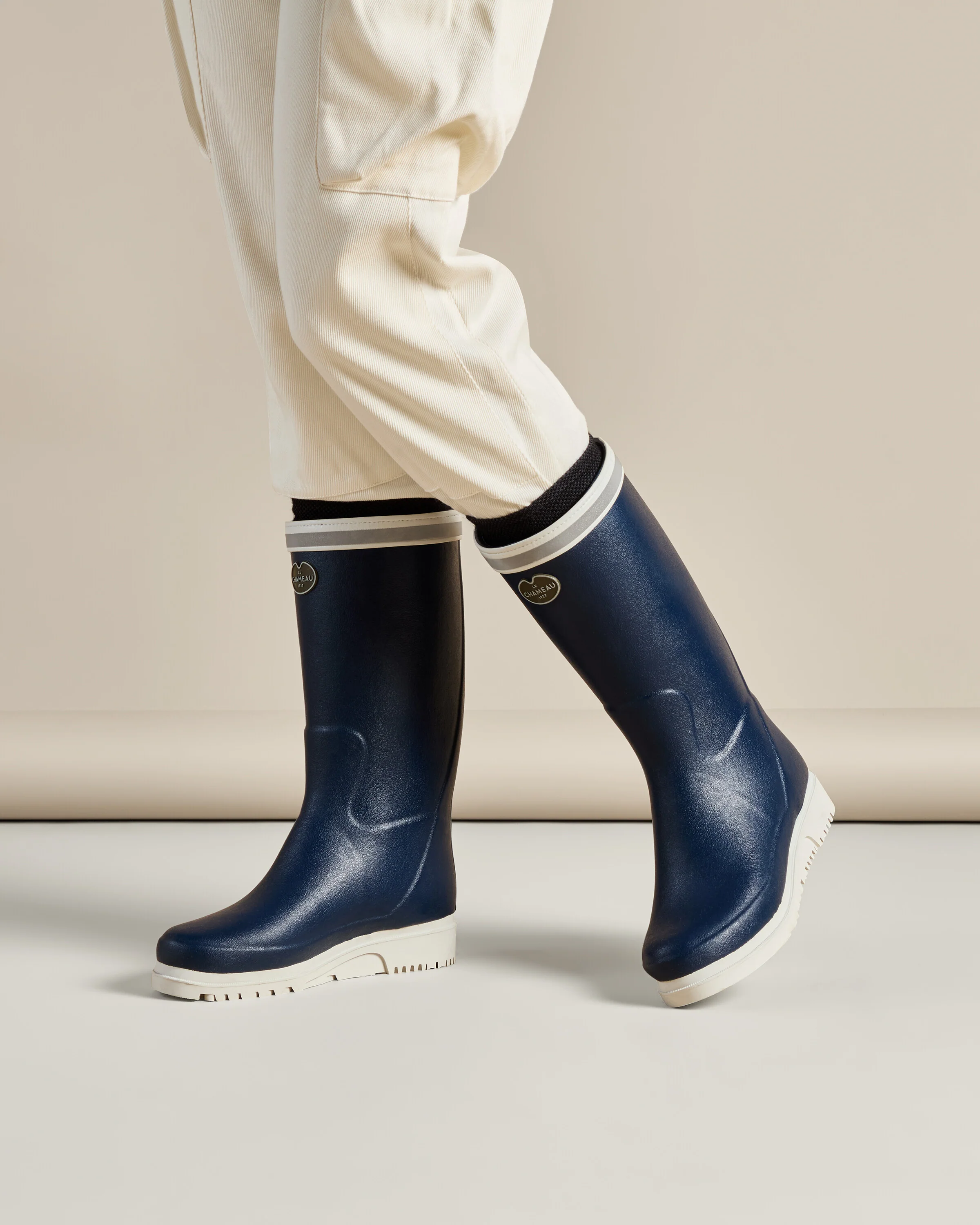 Women's Marinord Evo Neoprene Lined Wellington Boot - Marine Blue - Image 8