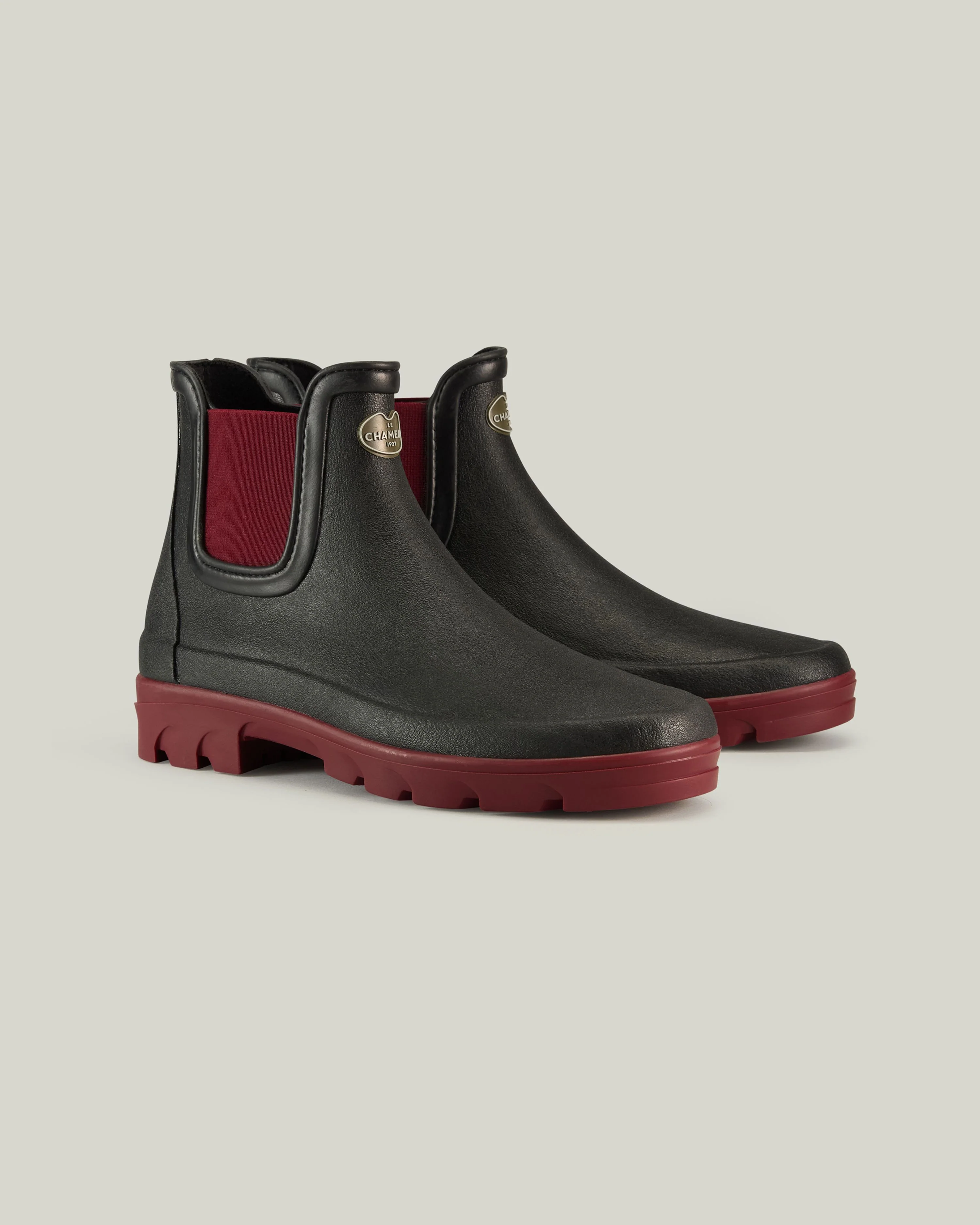 Women's Nomade Jersey Lined Chelsea Boot - Black Cherry - Image 3