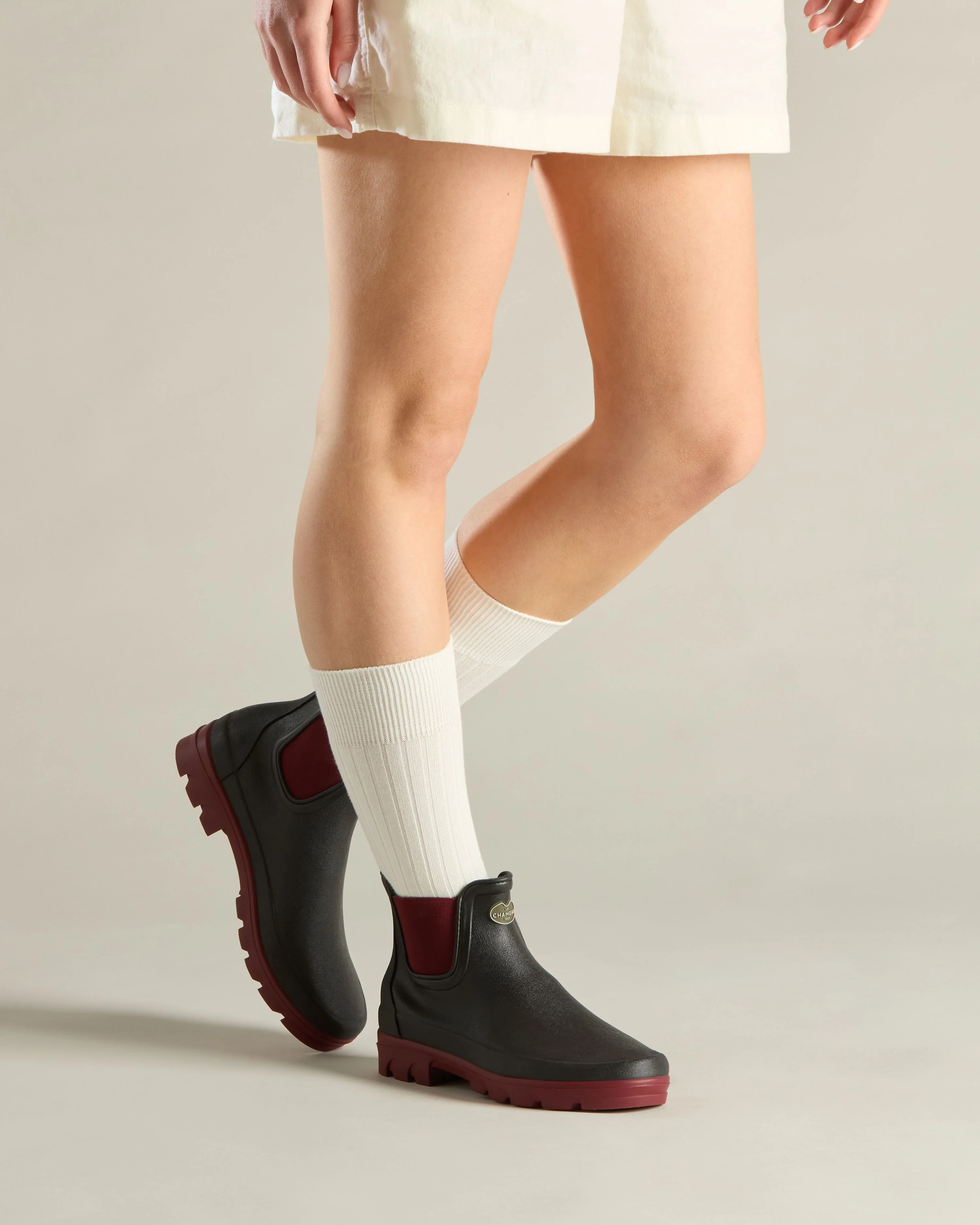 Women's Nomade Jersey Lined Chelsea Boot - Black Cherry - Image 5