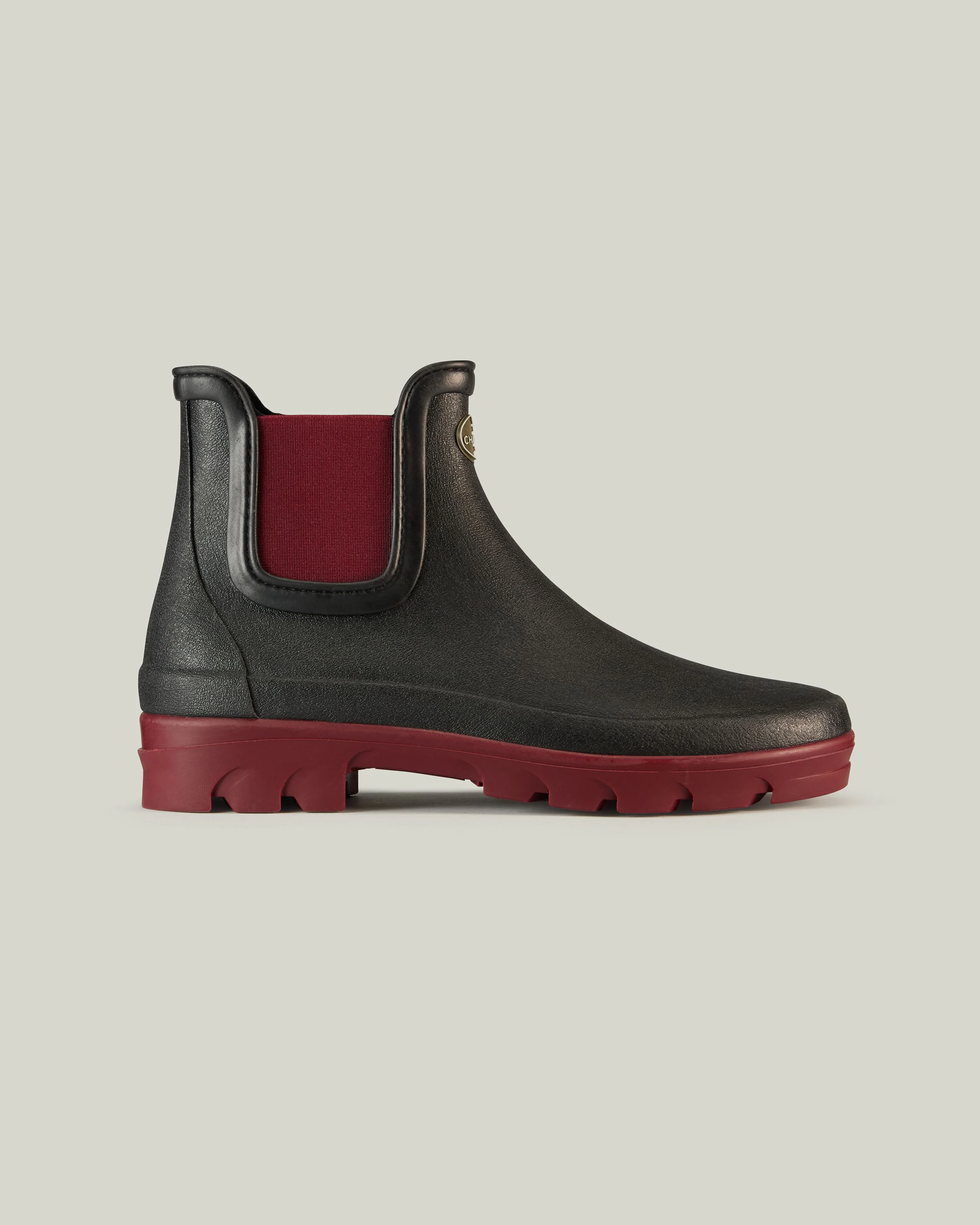 Women's Nomade Jersey Lined Chelsea Boot - Black Cherry - Image 8