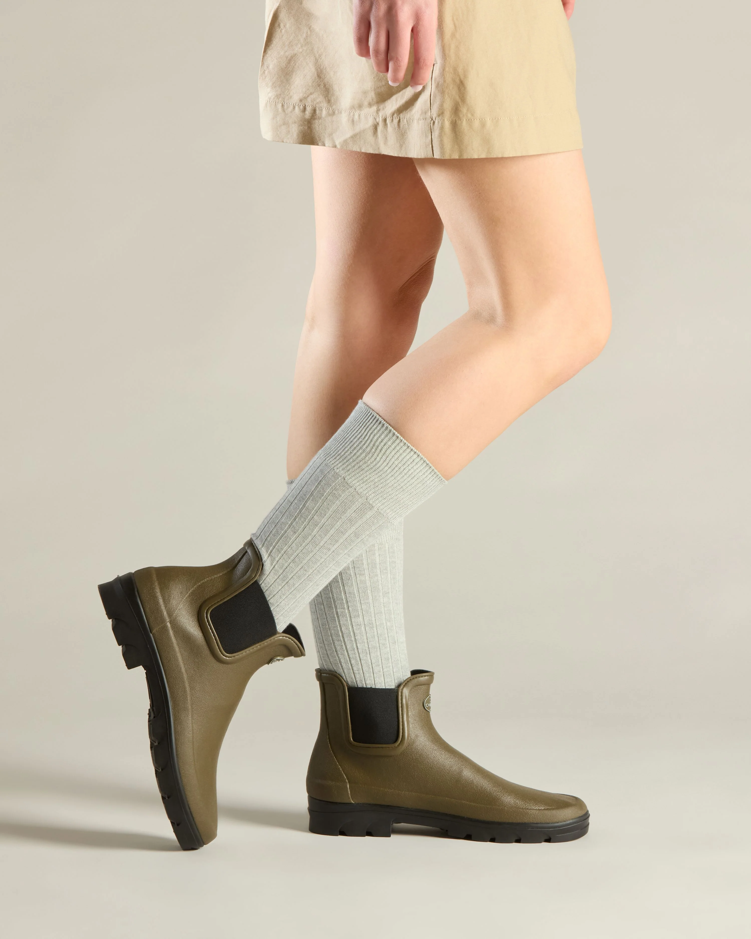Women's Nomade Jersey Lined Chelsea Boot - Forest Green - Image 5