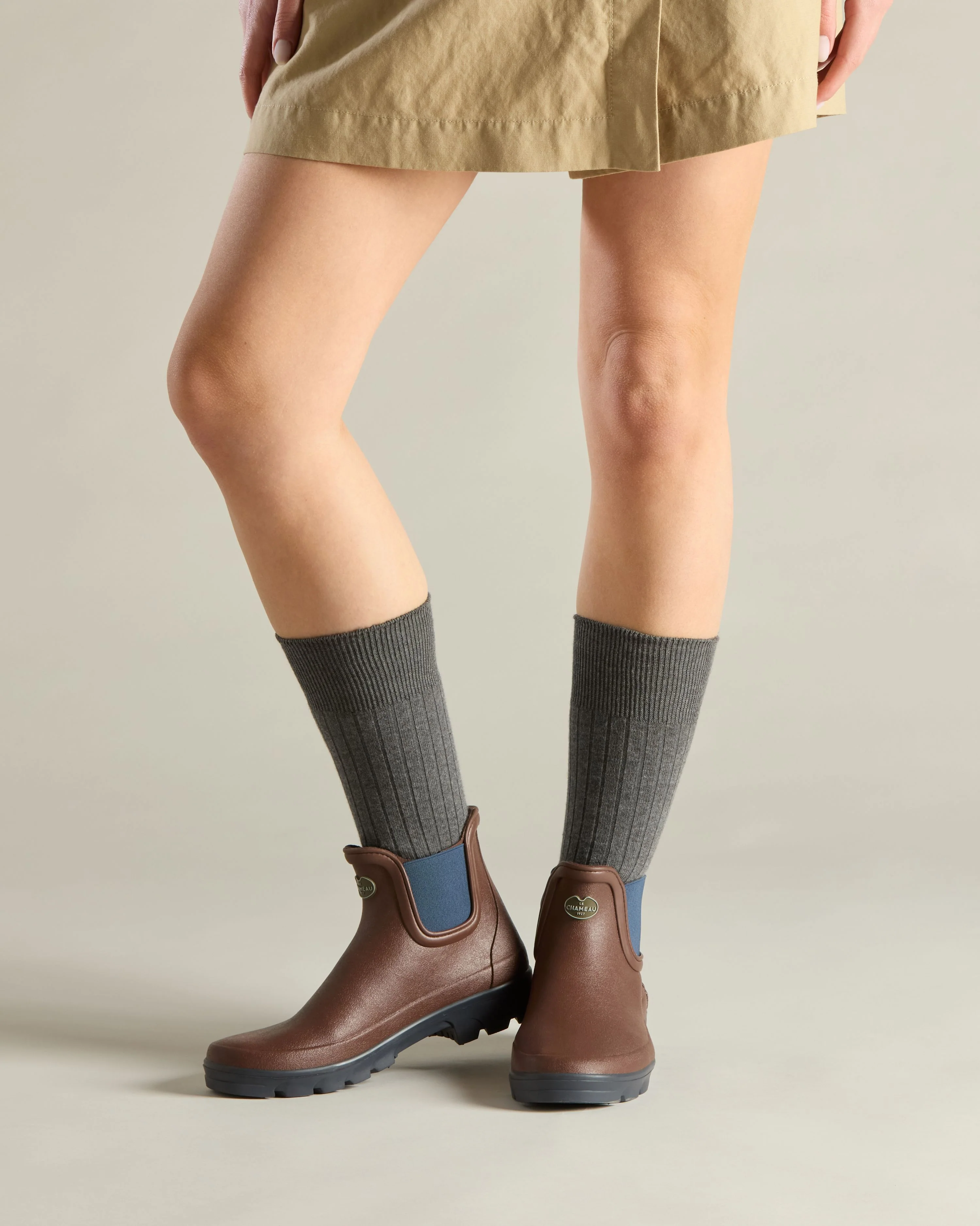 Women's Nomade Jersey Lined Chelsea Boot - Woodland Brown - Image 5