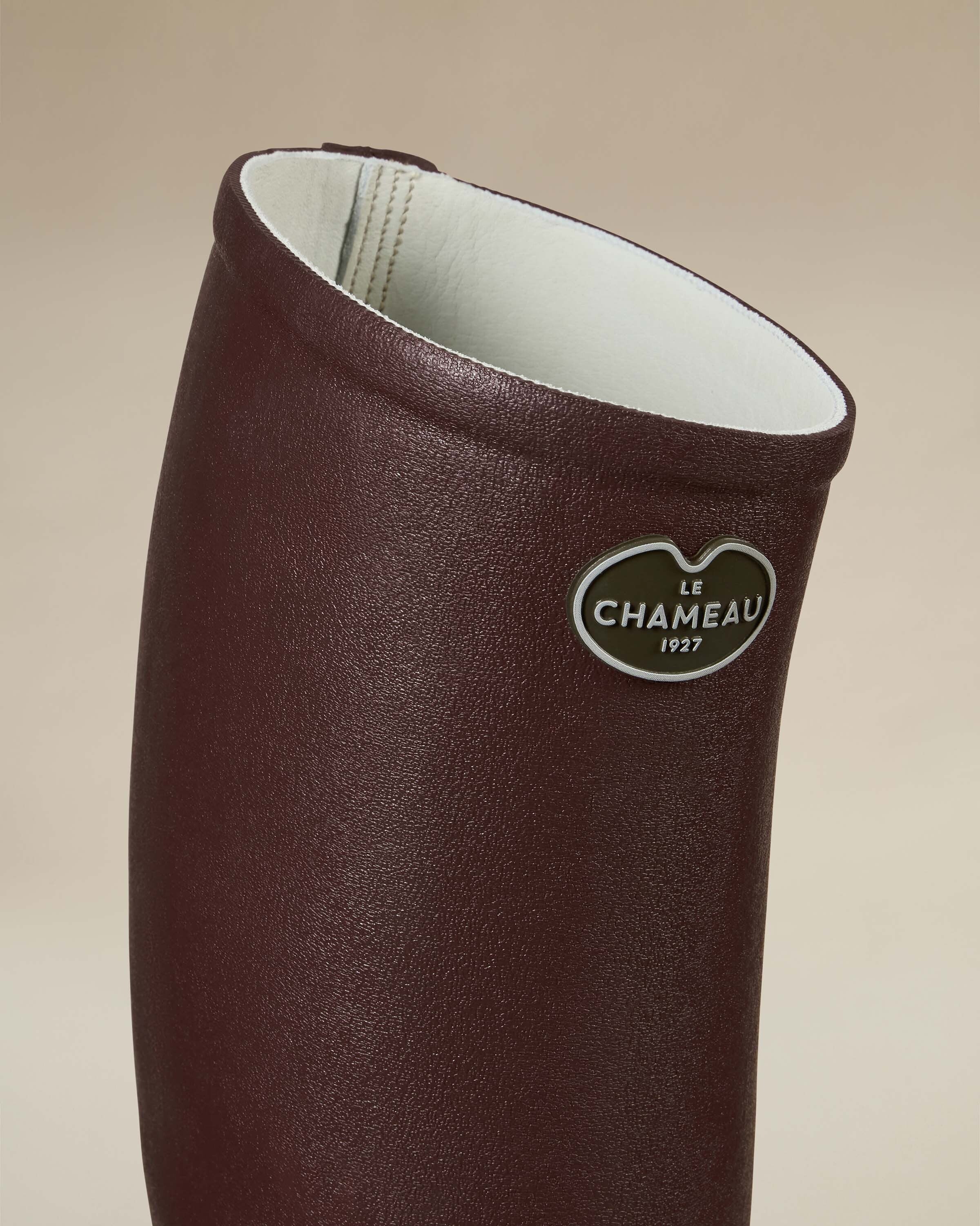 Women's Saint Hubert Leather Lined Wellington Boot - Brown - Image 4