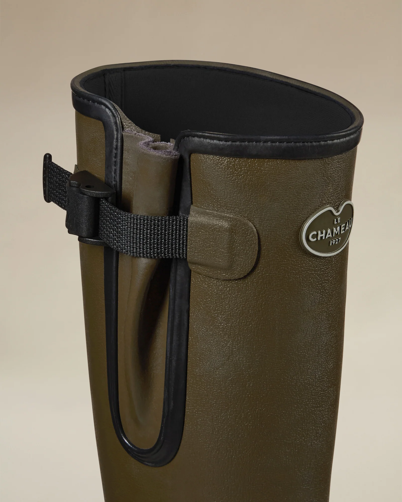 Women's Vierzonord Neoprene Lined Wellington Boot - Chameau Green - Image 6